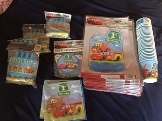 Cars 1st Birthday supplies