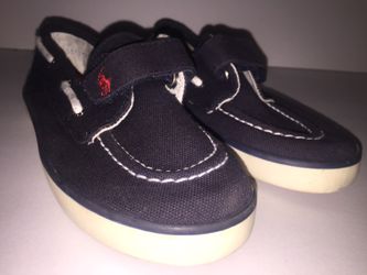 Boys polo canvas shoes size 10