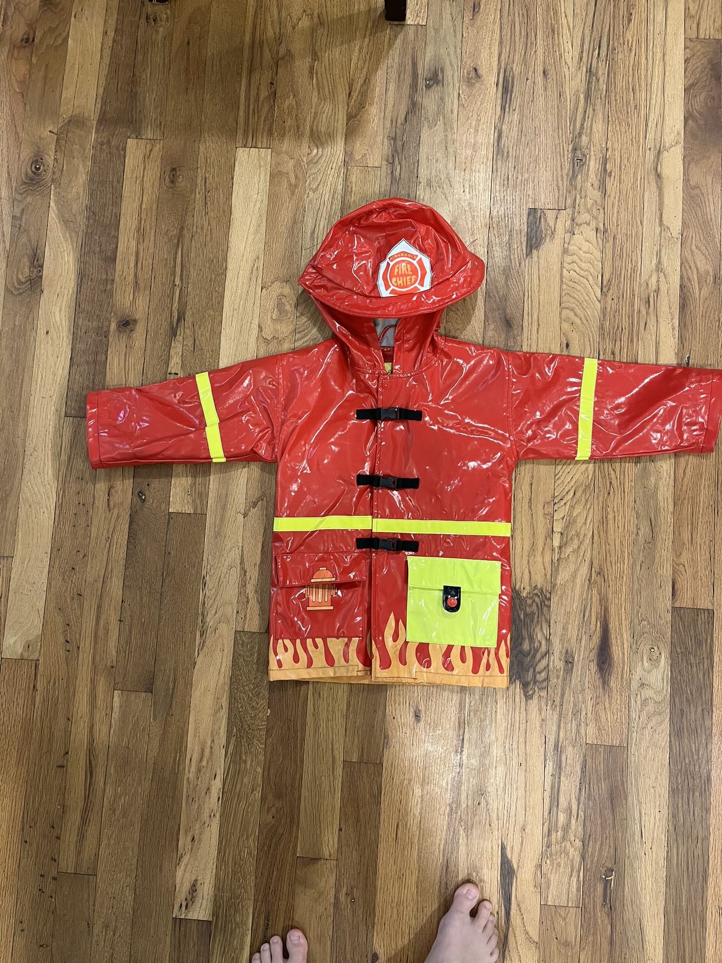 Fire person Raincoat 