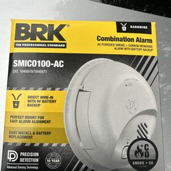Smoke Detector & Carbon Monoxide Combo detector