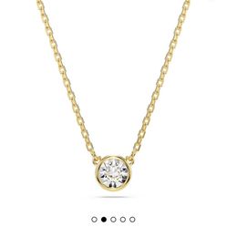 Imber pendant-Gold necklace 