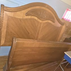 Wood Bedroom Set