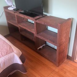 Wood Shelving Unit