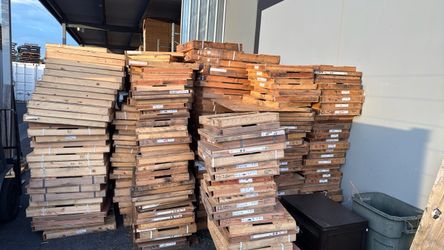 Boxes and wood