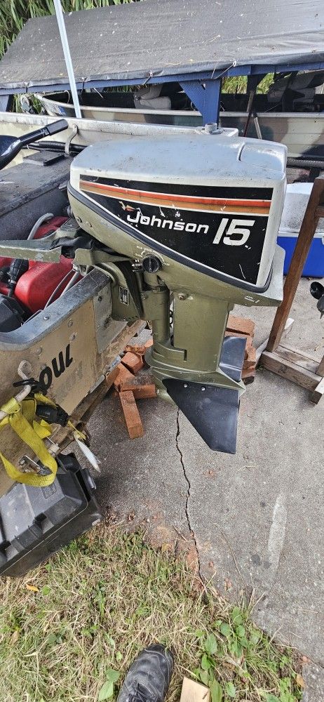 Johnson 15 Hp Outboard For Sale