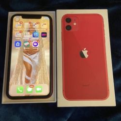 Red iphone 11 64GB
