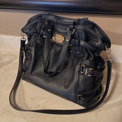 Michael Kors Leather Top Handle Bag