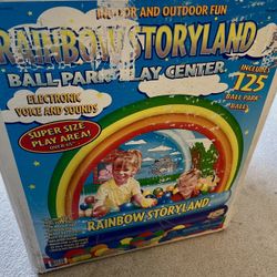 Brand New Vintage Jc Penny Large Play Balls With Ball Pit Play Area 