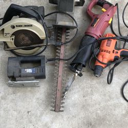 Saws and drills