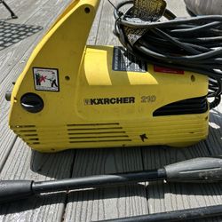 Karcher 210 electric power washer  