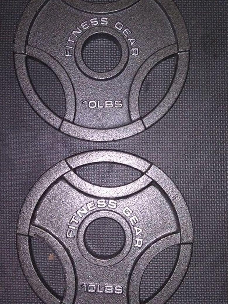 Brand New 10lbs Olympic Plates
