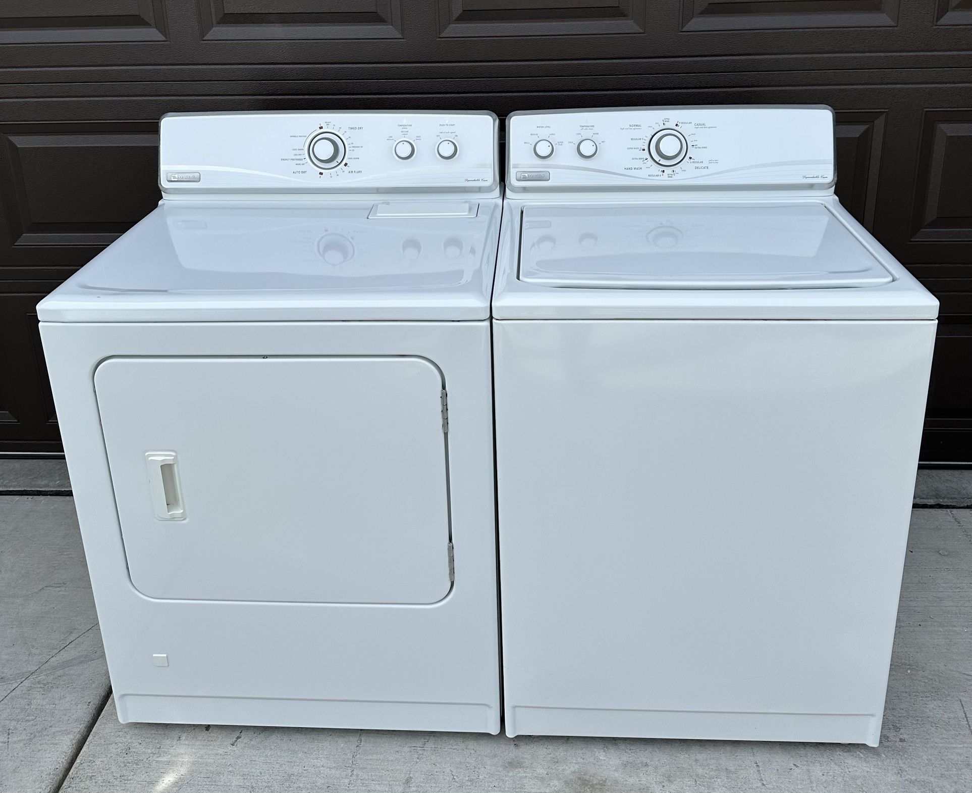 Washer and Dryer Set