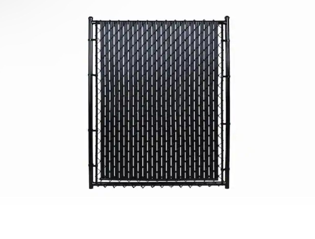 2 BOXES M-D 6 ft. Privacy Fence Slat Black