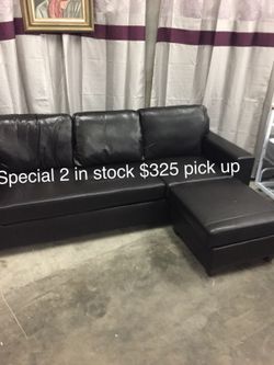 New sectional $325