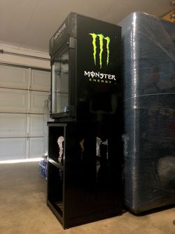 MONSTER ENERGY MINI FRIDGE COOLER REFRIGERATOR W/STAND Red Bull for Sale in  Santa Ana, CA - OfferUp