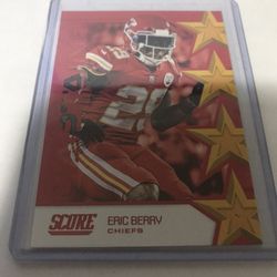 KC Eric Berry 2019  Score  Comes With Hard Plastic Cover