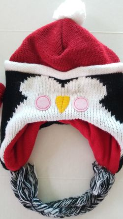 2 Winter Hats Spiderman & Penguin.