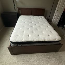 Bed and mattress