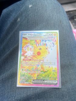 Pikachu EX and cinccino ex