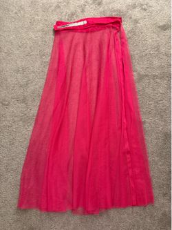 Ballet/dance wrap around net skirt