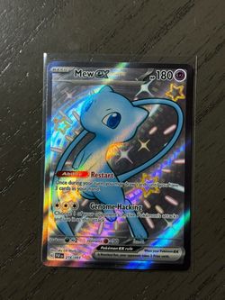 Pokémon TCG Mew EX 216/091 Paldean Fates Full Art Shiny Ultra Rare