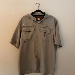 Men’s Button Down Fishing Shirt