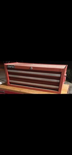 $40 Clarke Stack On Tool Box Used