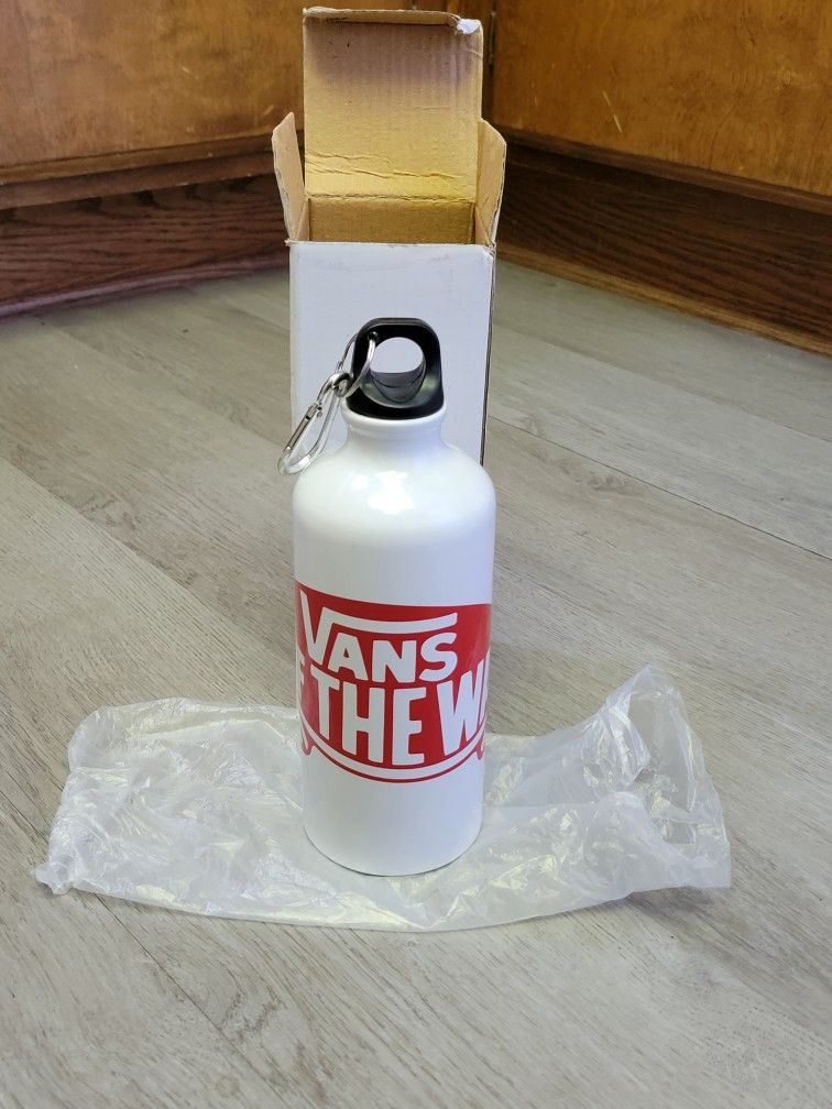 Vans Off The Wall Stainless Steel Water Bottle. Brand New