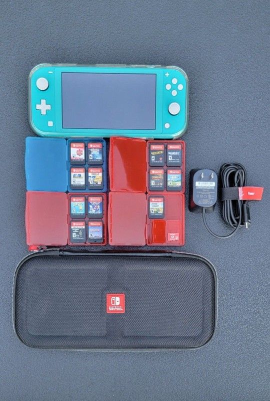Nintendo Switch Lite Bundle - Preowned - Check Description/Photos