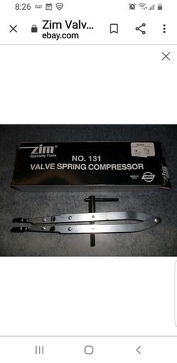 Valve spring compressor