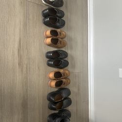 Kids uniform and dress shoes