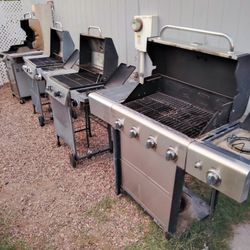 BBQ Propane Stainless Steel Grills$60each