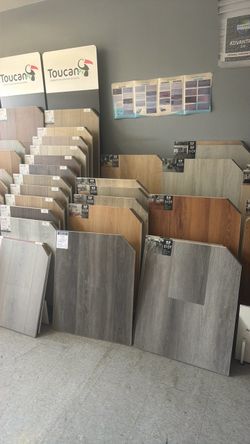 Pisos de vinyl o laminado desde $1.35sqft