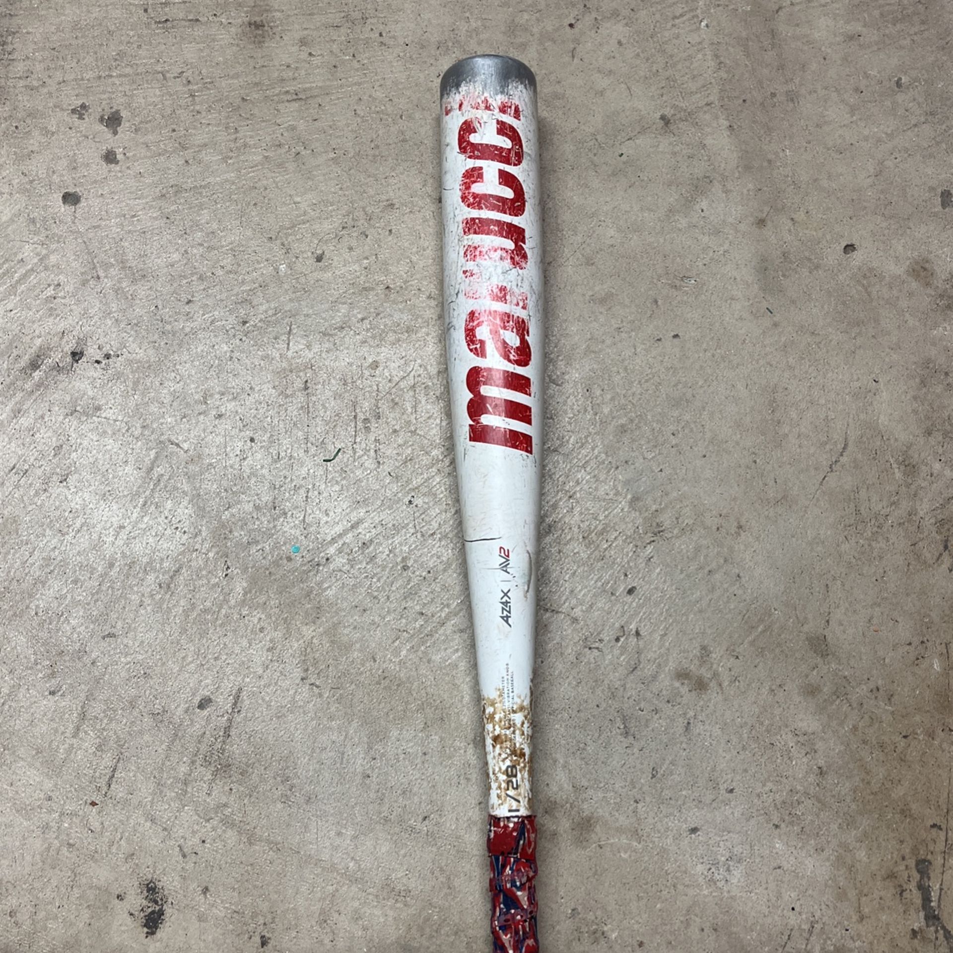 31in 3 BBCOR White Marucci Cat7