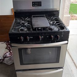 30 inch gas range/stove and oven