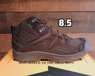 New Men's OTB Waterproof Tactical Boots, Brown, 8.5