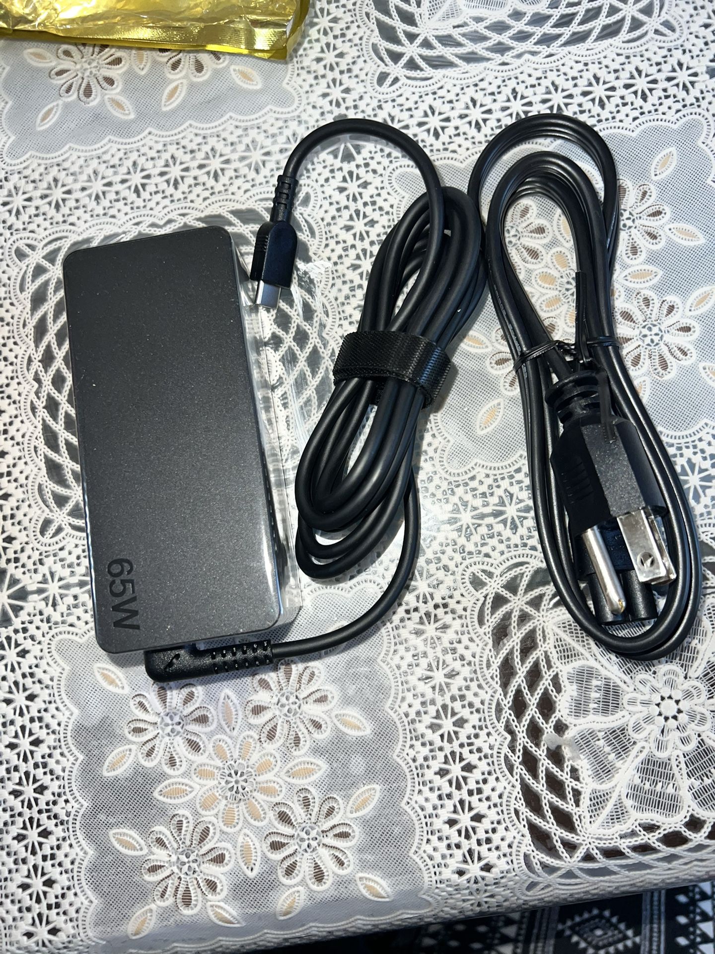 New Laptop Charger 65W watt USB Type C(USB-C) AC Power Adapter for Lenovo