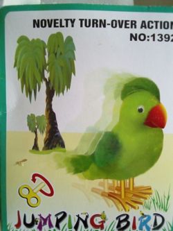 Jumping bird