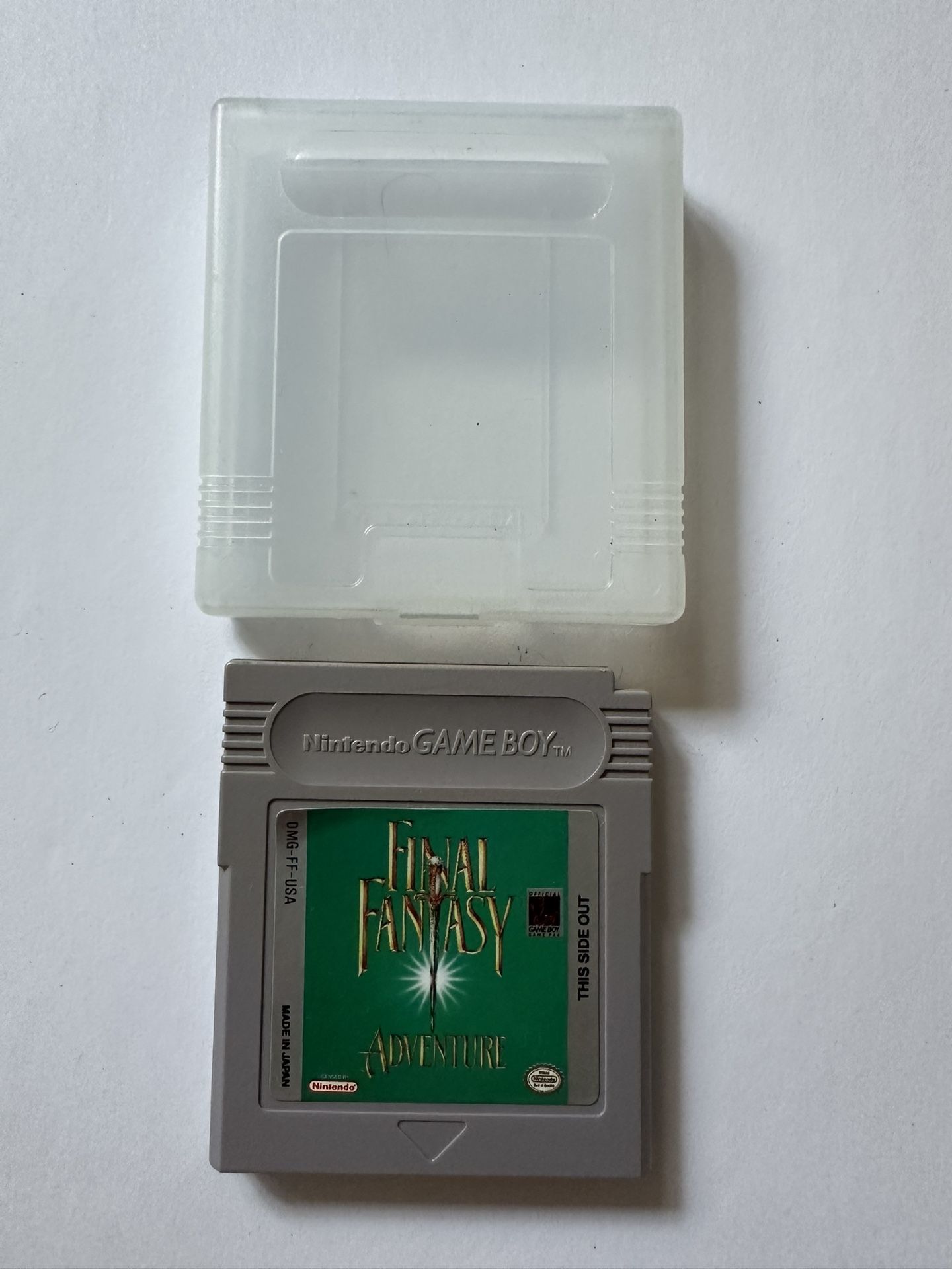 Final Fantasy Adventure Game Boy Nintendo GB Original Authentic