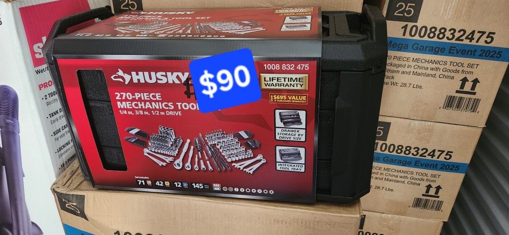 # Husky 270-Piece Mechanics Tool Set - BRAND NEW! 🔧