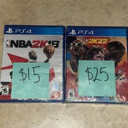 PlayStation 4 & 5 Video Games PS5 PS4 NBA 2K18 2k22 RareBasketball