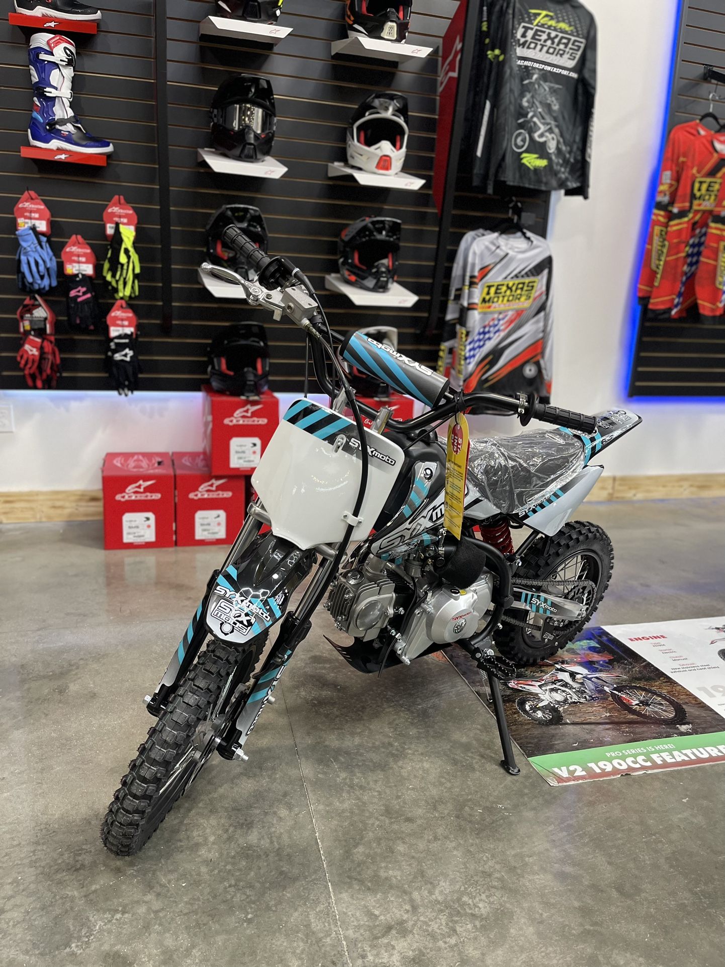 2024 SYX MOTO 125cc Auto Dirtbike