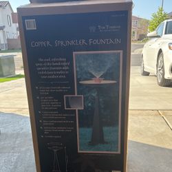 Sprinkler Fountain