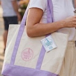Trader Joe’s Pastel Large Tote Bag