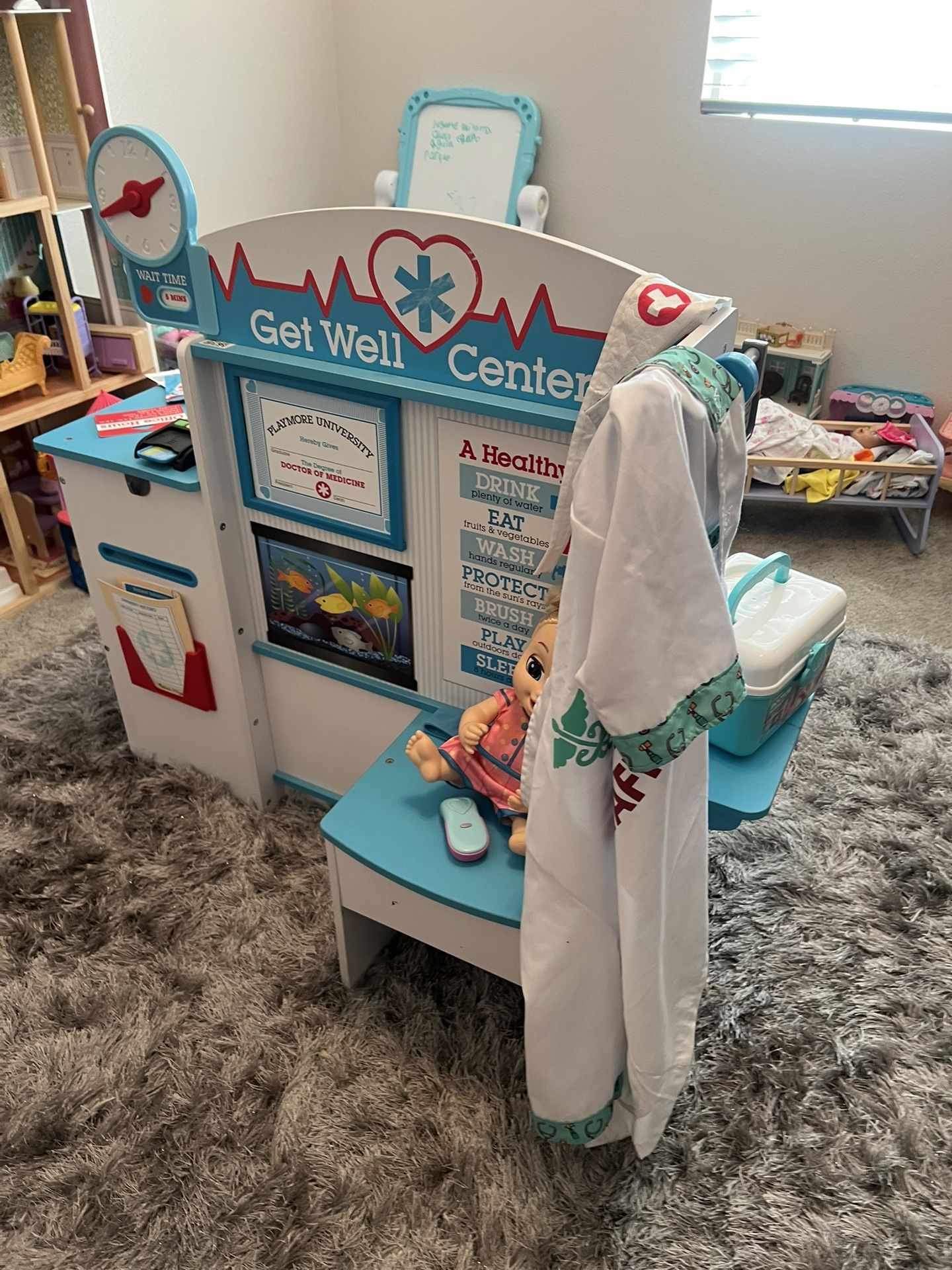 Dr Activity Center, Baby Alive Patient, Costume & Full Supplies