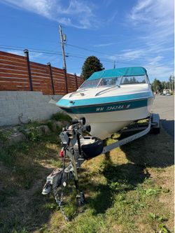 1991 19ft Larson boat w/ Mercury 150hp