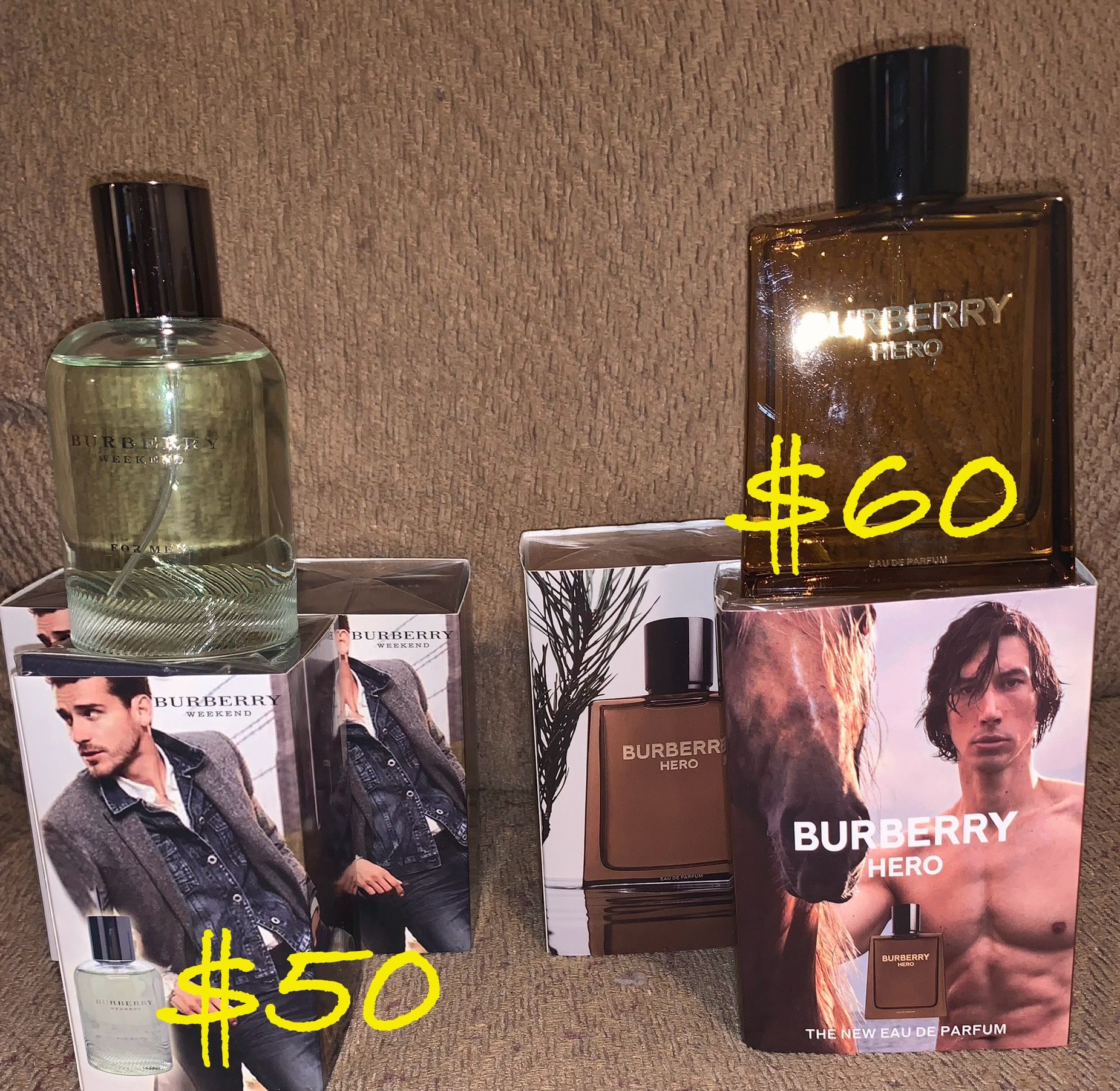 Burberry Weekend And Burberry Hero