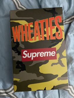 Supreme Wheaties Orange Camo 