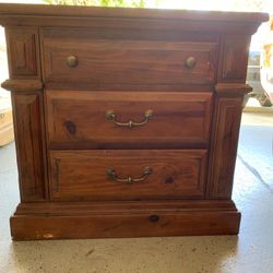 Wooden Nightstand