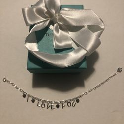 Authentic Tiffany & Co. I Love You Bracelets